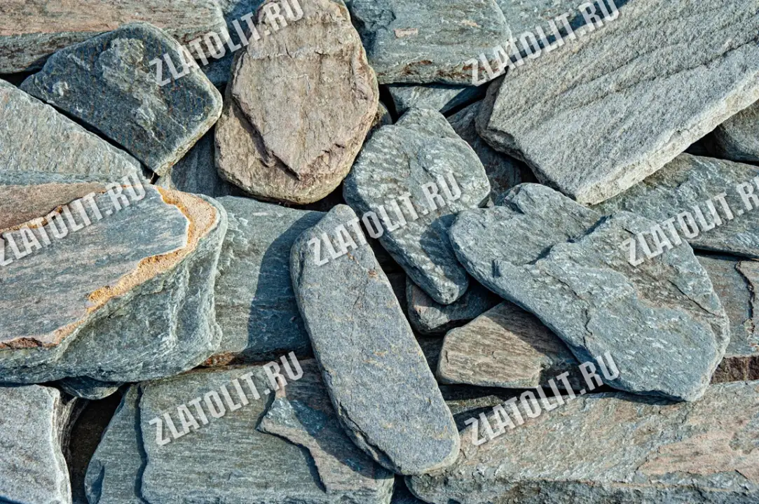 галтованный плитняк Старый город для мощения и облицовки в наличии от производителя